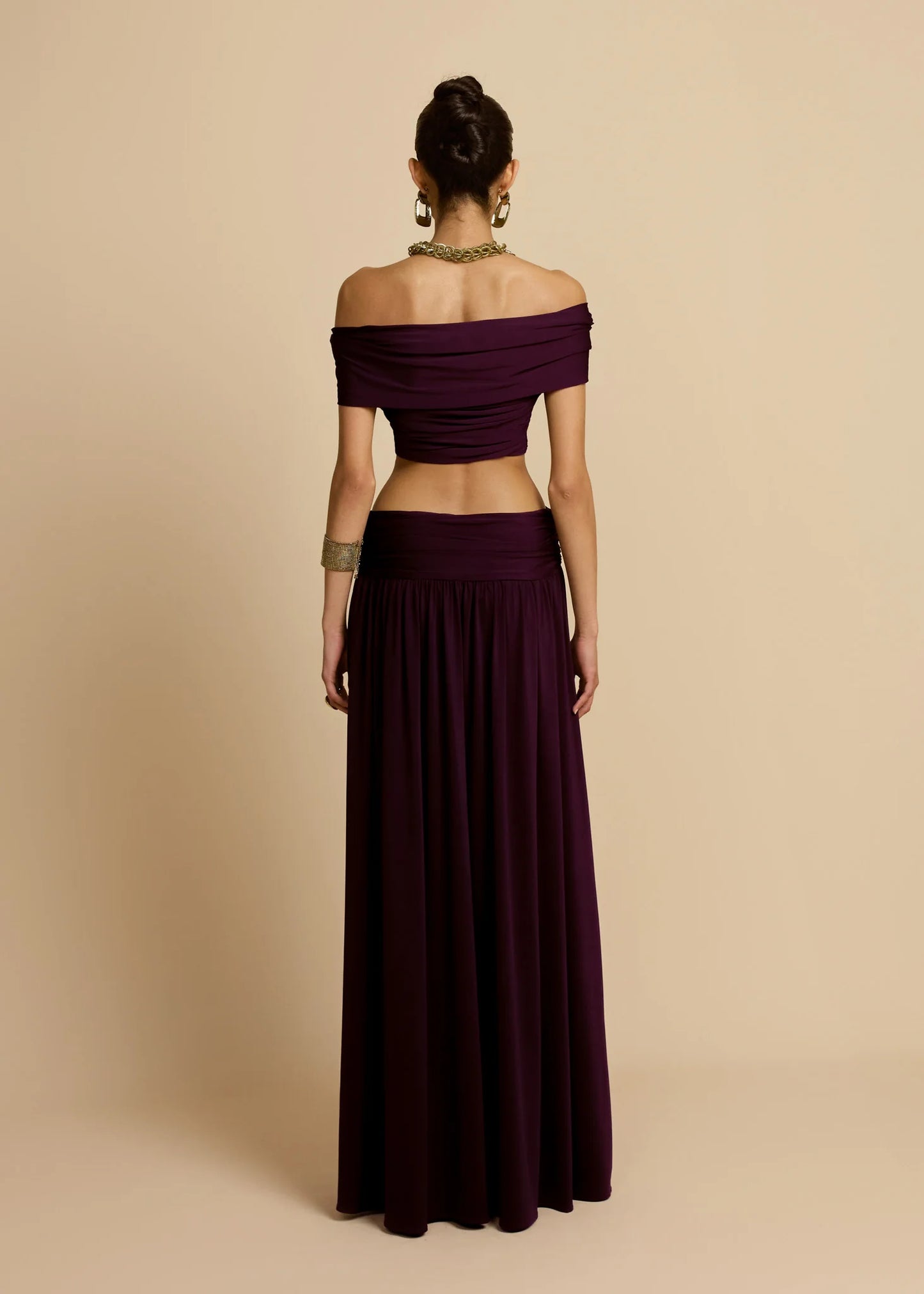 ARCINA ORI ALESSIA SET IN PLUM SIZE 8