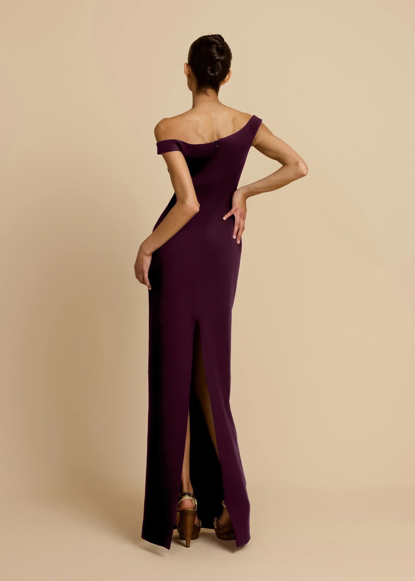 ARCINA ORI ELLERY DRESS PLUM SIZE 6, 8, 10