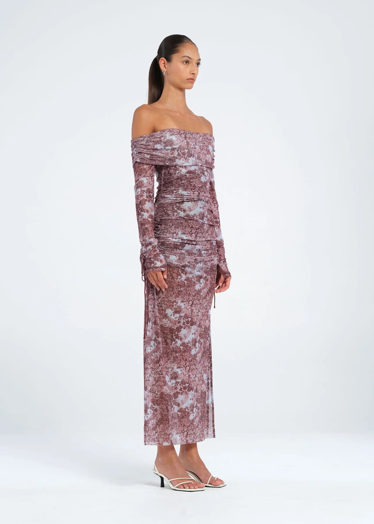 BENNI BLAIRE MIDI ANTIQUE FLEUR SIZE 8