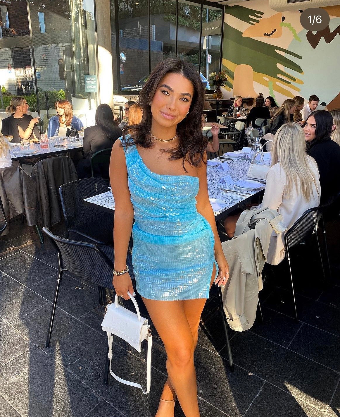 (FOR SALE) CULT NAKED BLUE MOON DRESS SIZE 8,10