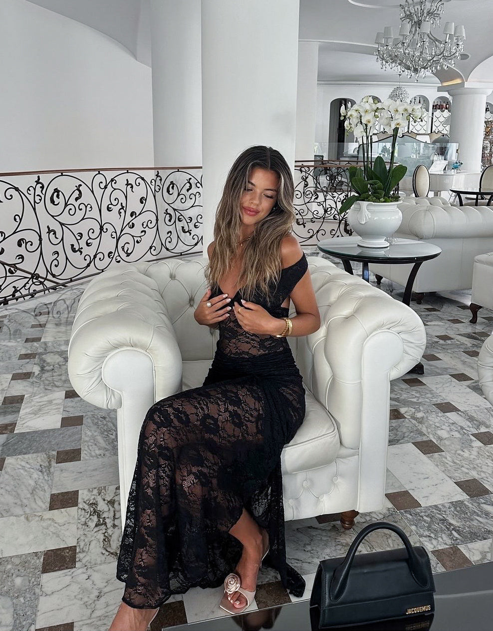 NATALIE ROLT AUBREY DRESS BLACK SIZE 8, 10