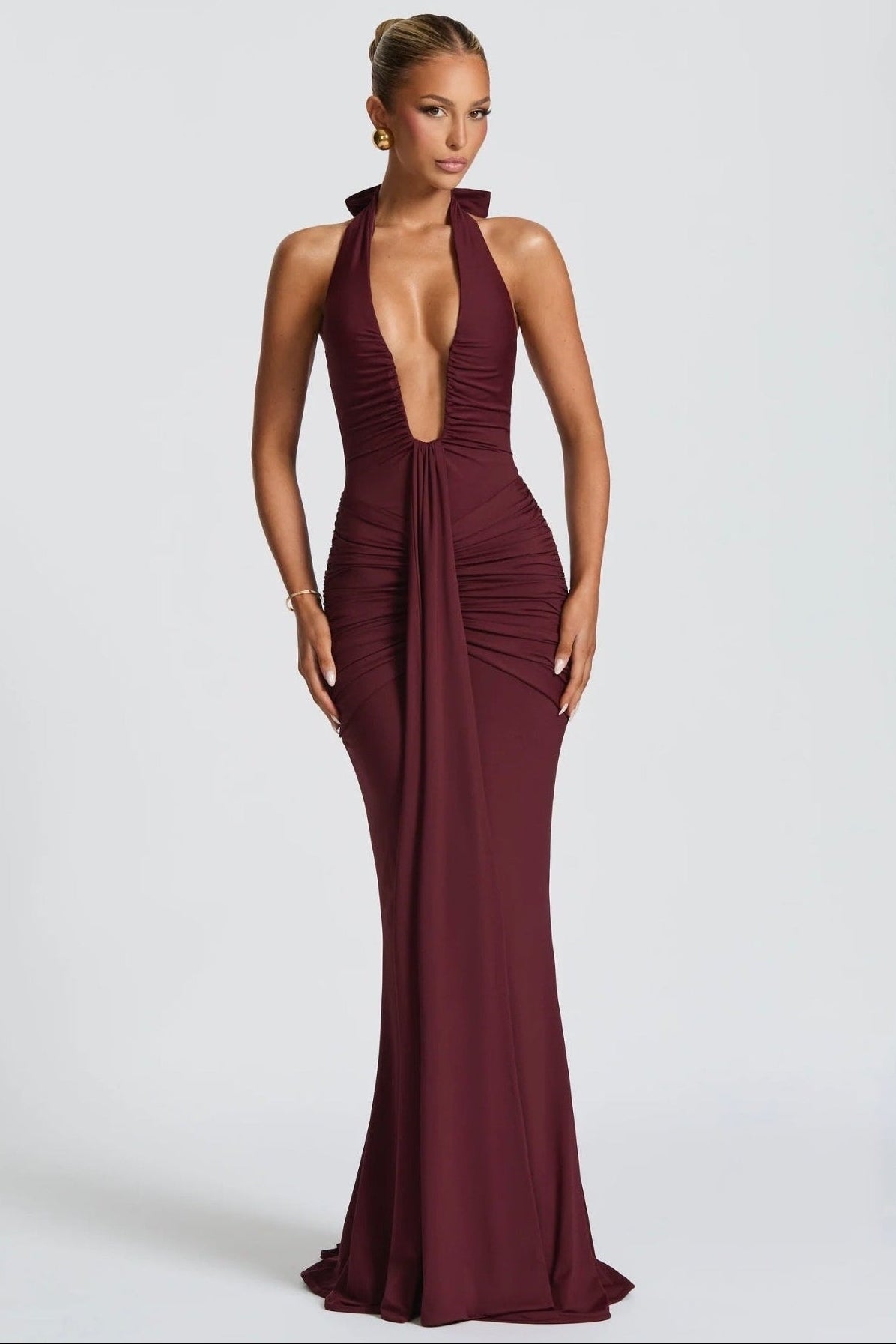 z supply maxi dress Z SUPPLY Nadine Palm Maxi Dress main image 1