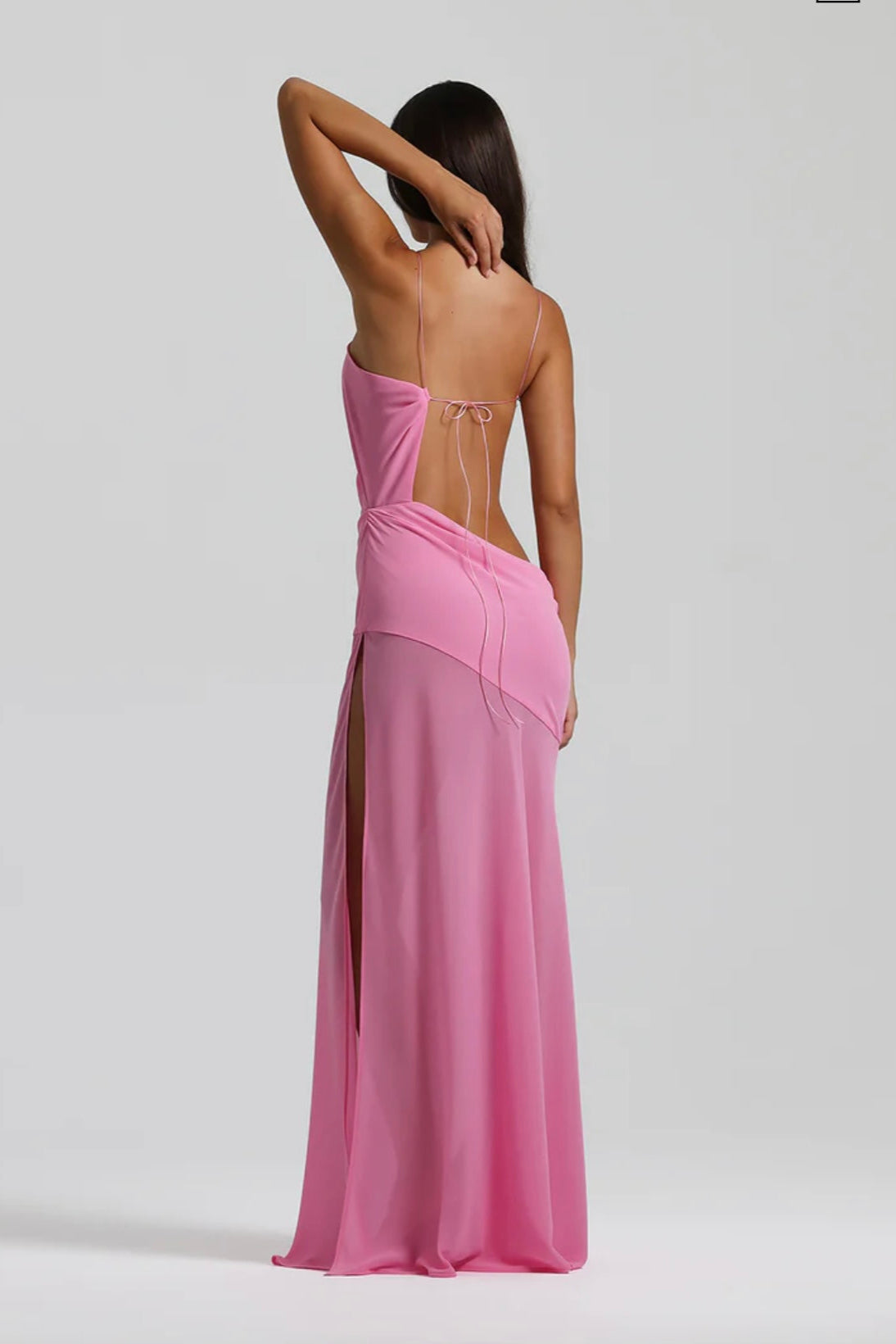 NATALIE ROLT DAHLIA DRESS CANDY PINK SIZE 8