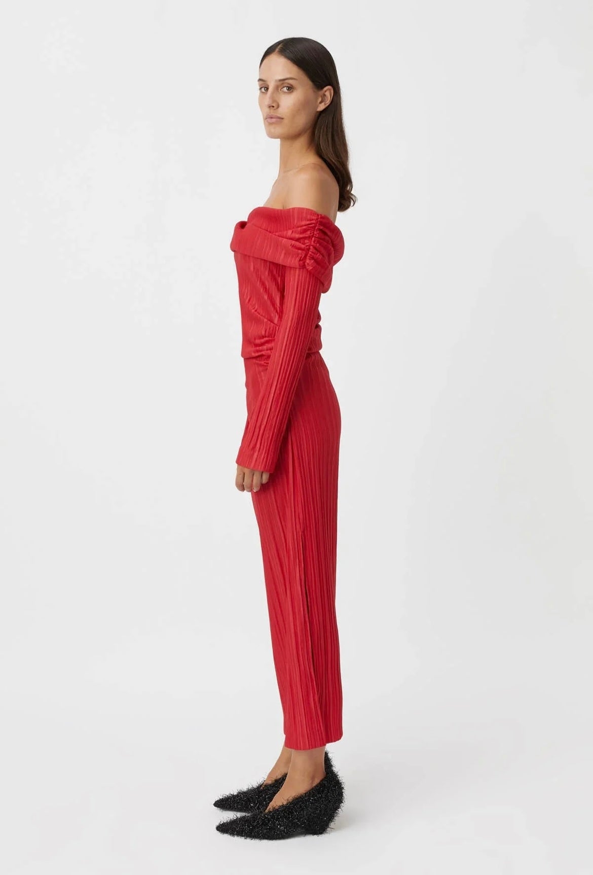 CAMILLA AND MARC SHAW DRESS IN RED SIZE 10