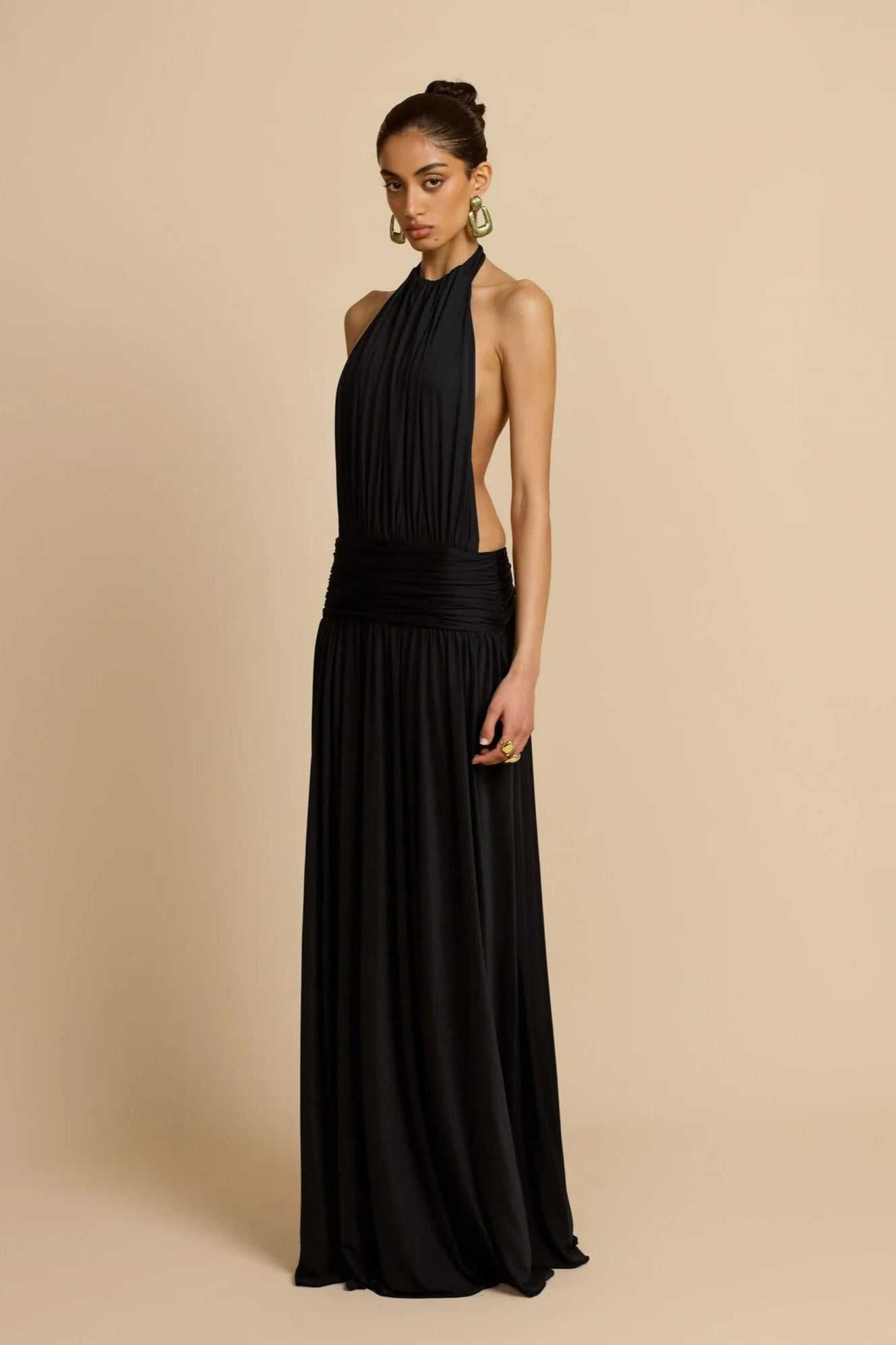 ARCINA ORI SANTINA DRESS BLACK SIZE 8, 10