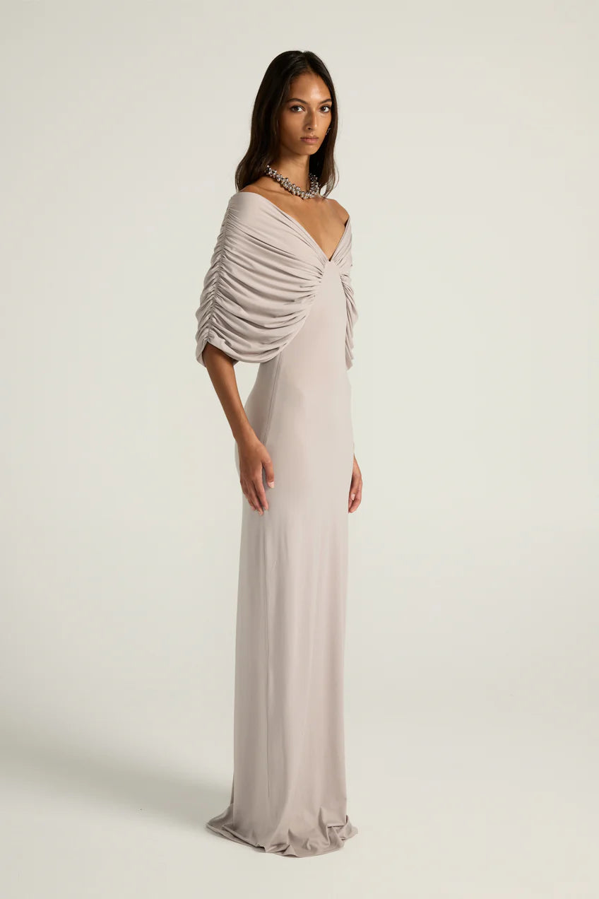 ANCE GRIA NEVE DRESS GREY SIZE 8