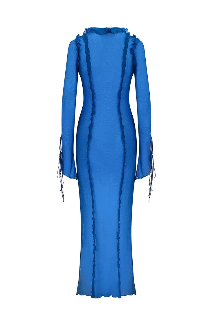 (FOR SALE) RAT & BOA FARETTI MAXI DRESS BLUE SIZE 6,8