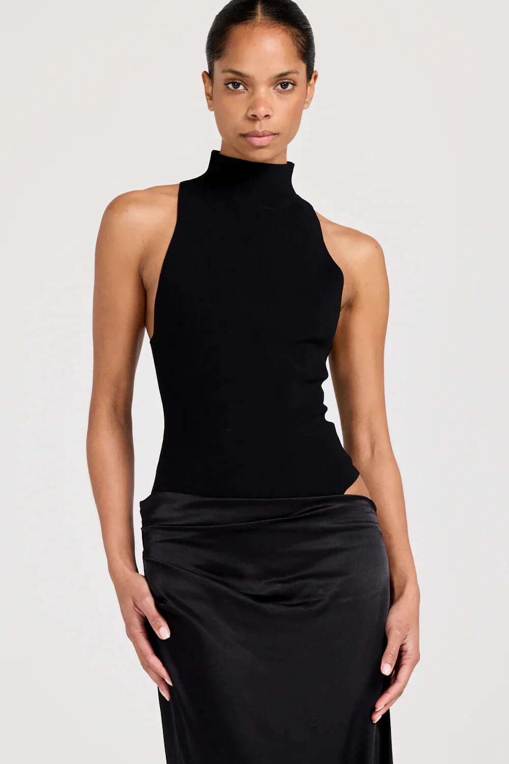 HENNE SORAIA MAXI DRESS BLACK SIZE 8, 10