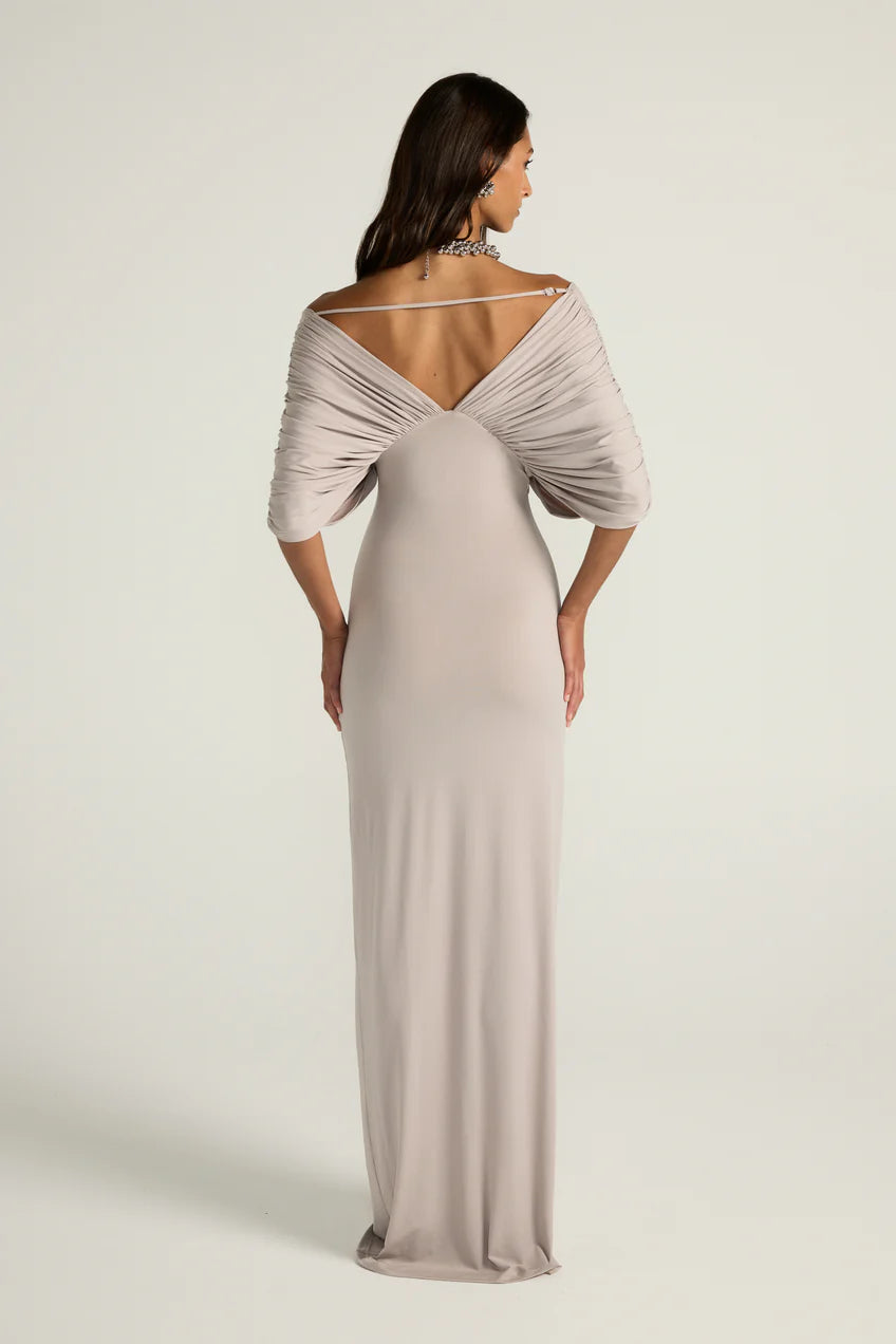 ANCE GRIA NEVE DRESS GREY SIZE 8