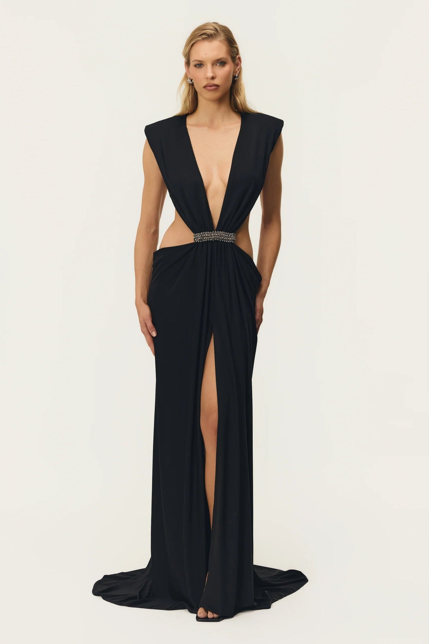 ARCINA ORI AMARA DRESS BLACK SIZE 8