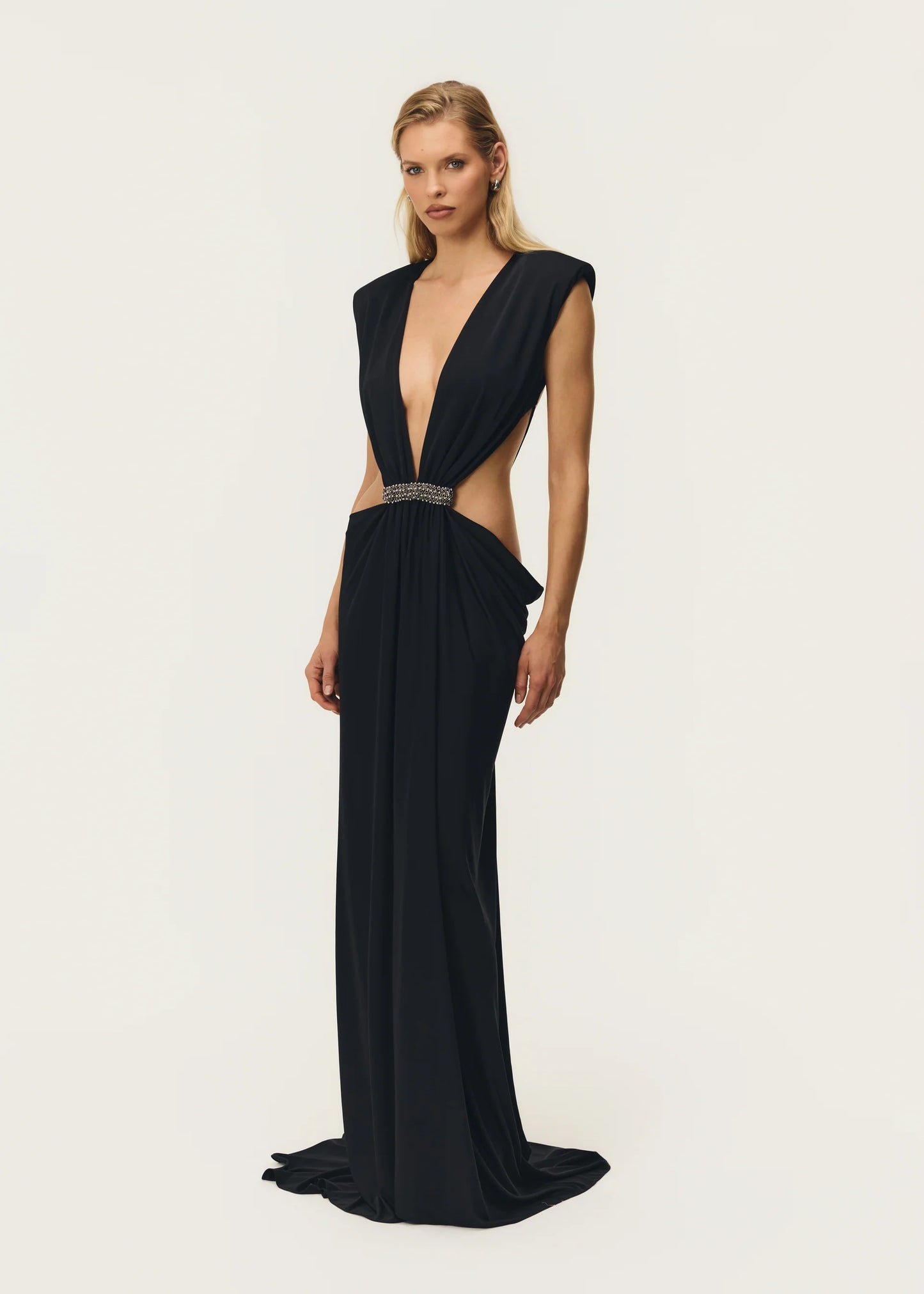 ARCINA ORI AMARA DRESS BLACK SIZE 8
