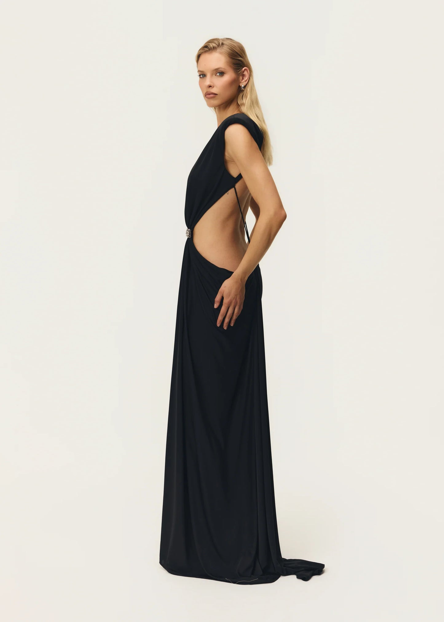 ARCINA ORI AMARA DRESS BLACK SIZE 8