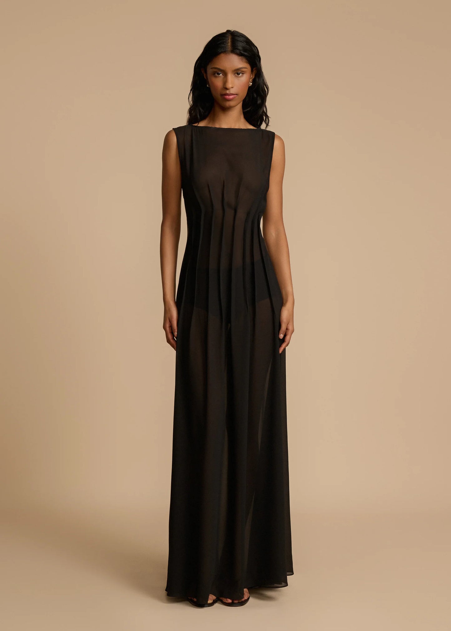 ARCINA ORI AUDREY DRESS BLACK SIZE 8