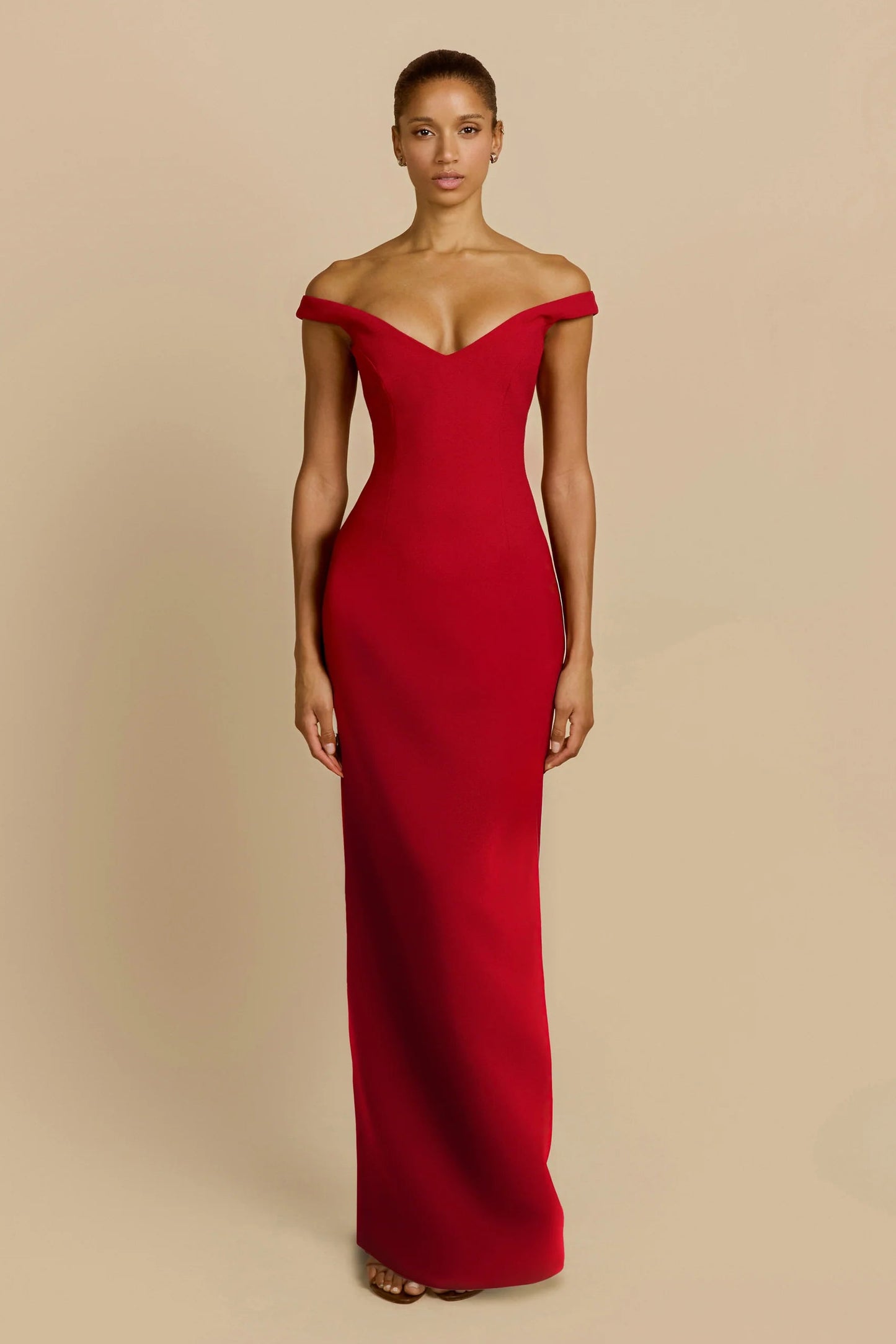 ARCINA ORI ELLERY DRESS RED SIZE 8, 10