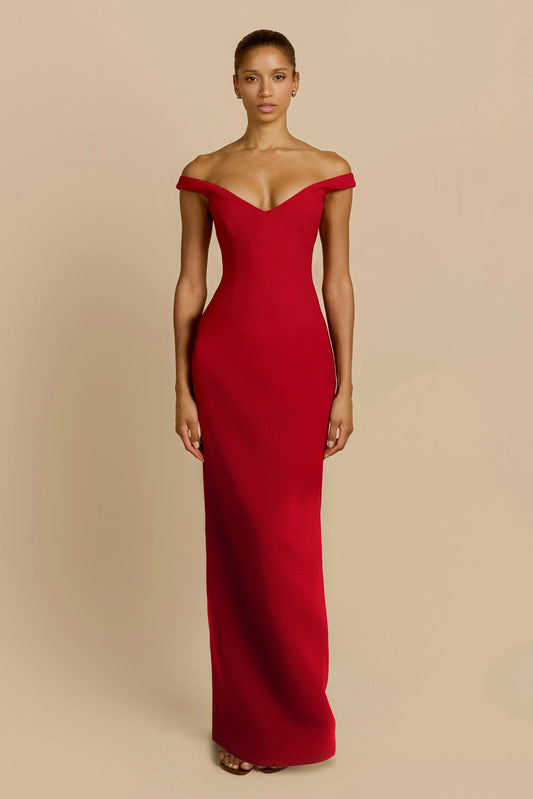 ARCINA ORI ELLERY DRESS RED SIZE 8, 10