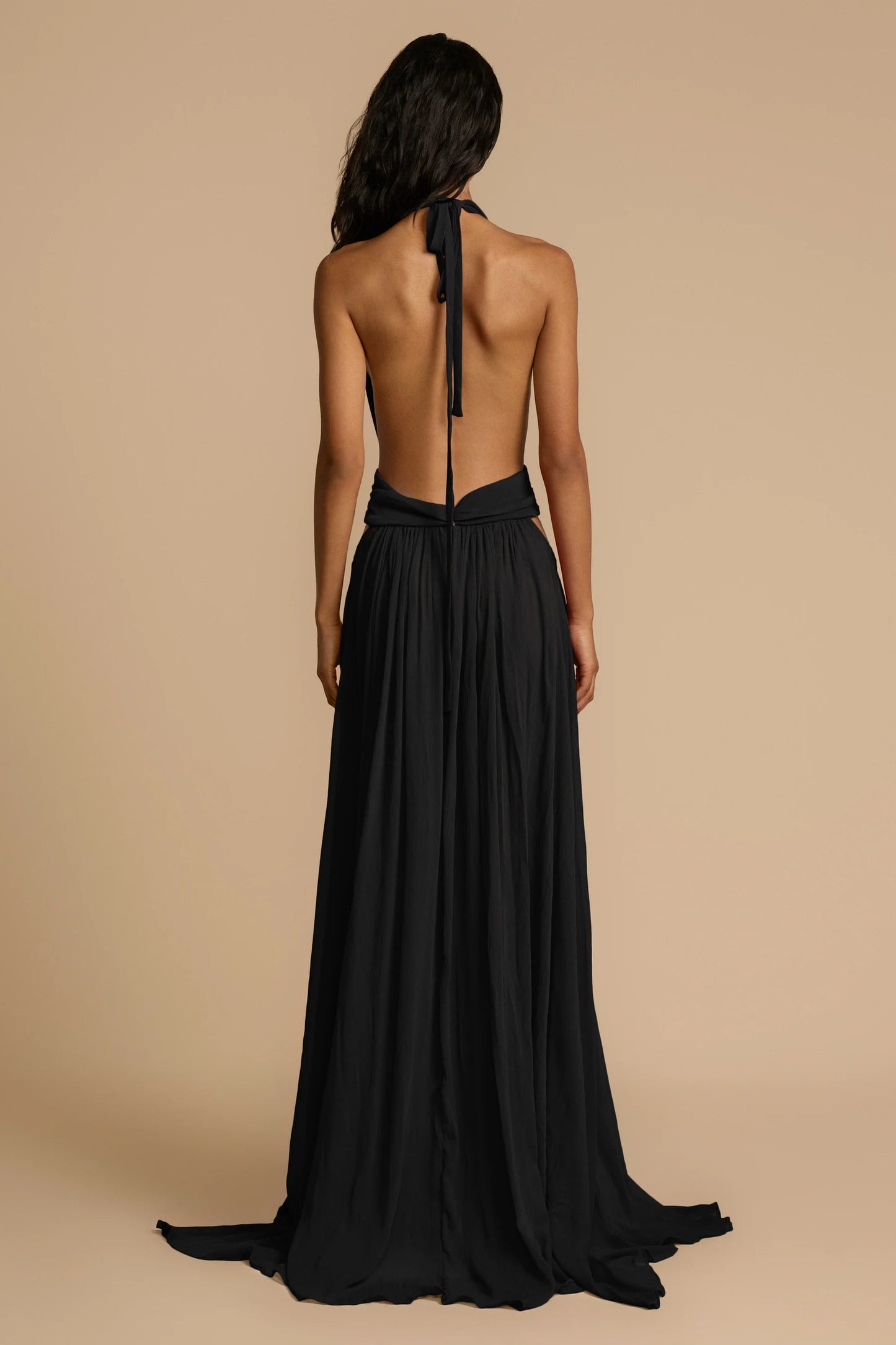 ARCINA ORI FLORENCE DRESS BLACK SIZE 8