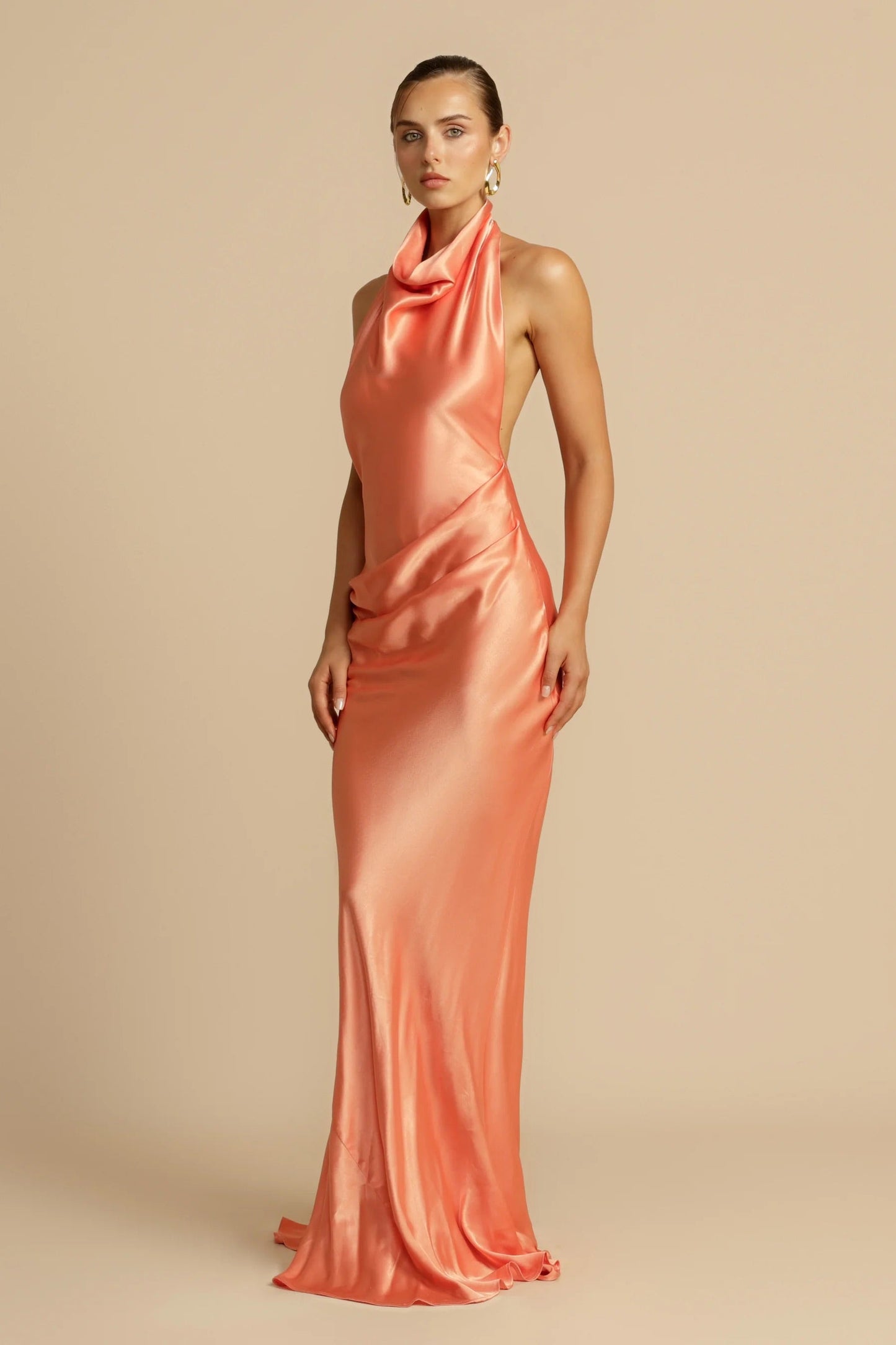 ARCINA ORI GAIA DRESS PAPAYA SIZE 10