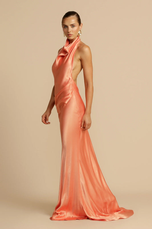 ARCINA ORI GAIA DRESS PAPAYA SIZE 10