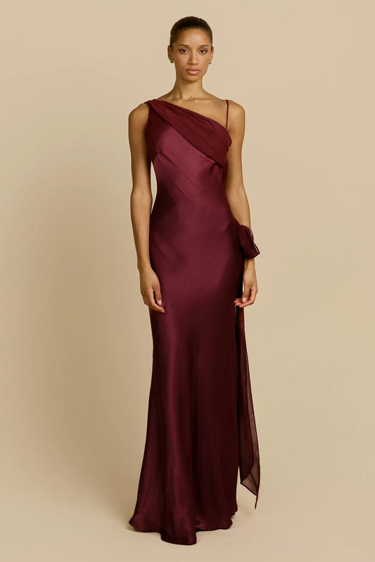 ARCINA ORI HELENA DRESS PLUM SIZE 8, 10