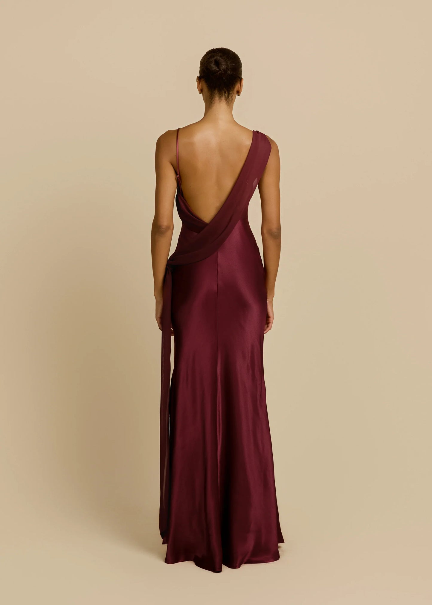 ARCINA ORI HELENA DRESS PLUM SIZE 8, 10