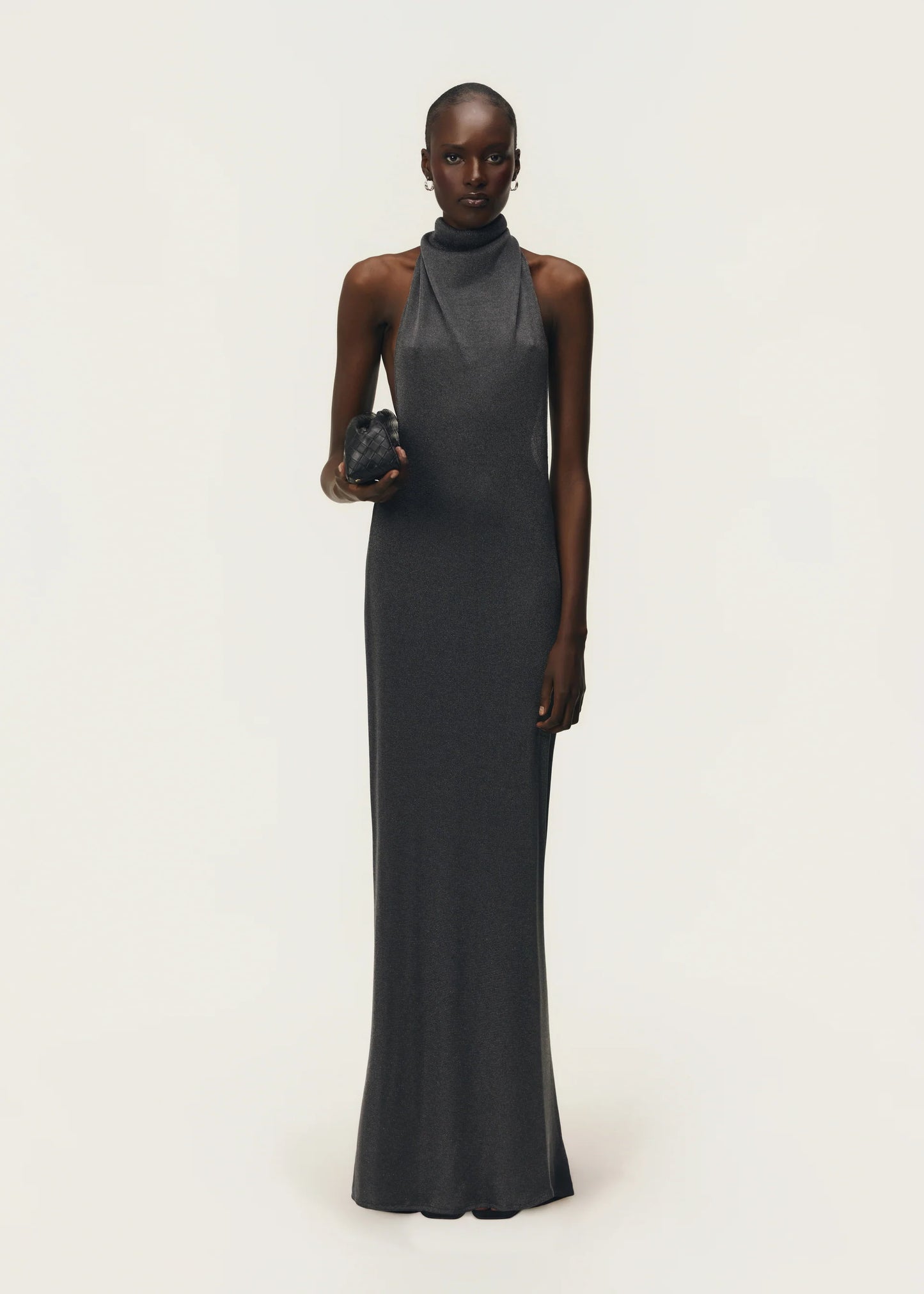 ARCINA ORI ROMY DRESS CHROME METALLIC SIZE 8