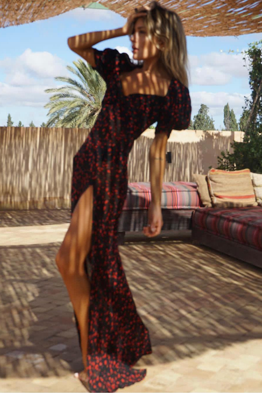 RAT & BOA MAGNOLIA FLORAL DRESS SIZE 8