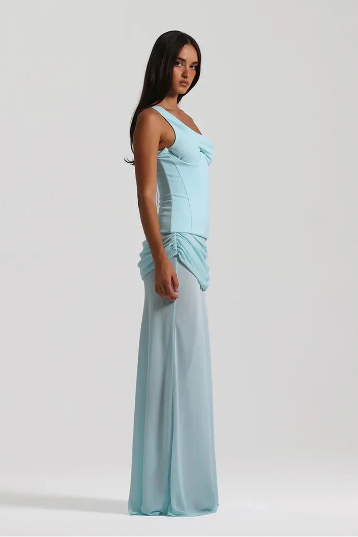 NATALIE ROLT CADENCE GOWN BABY BLUE SIZE 8