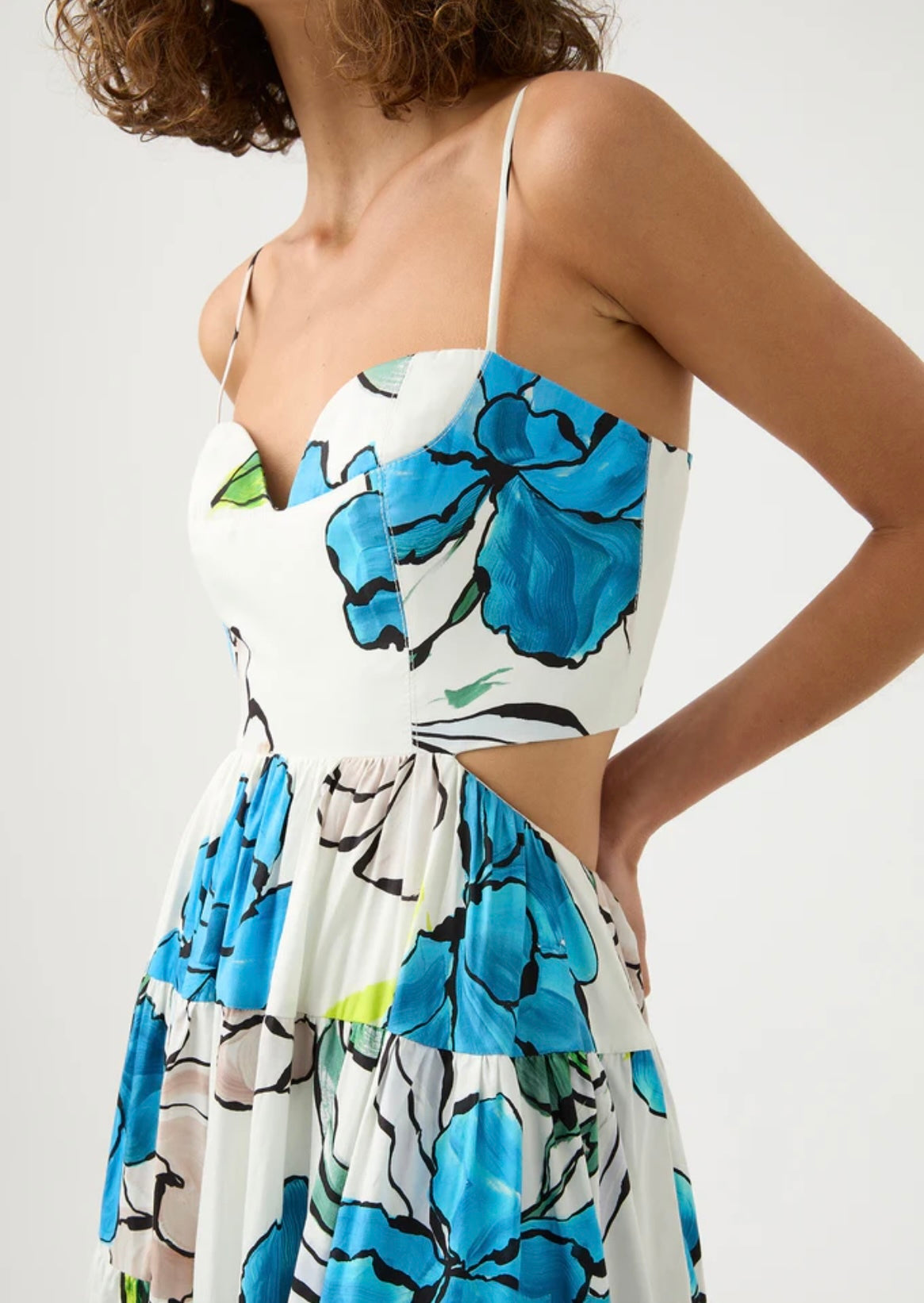AJE BOTANICAL TIERED MAXI SIZE 8