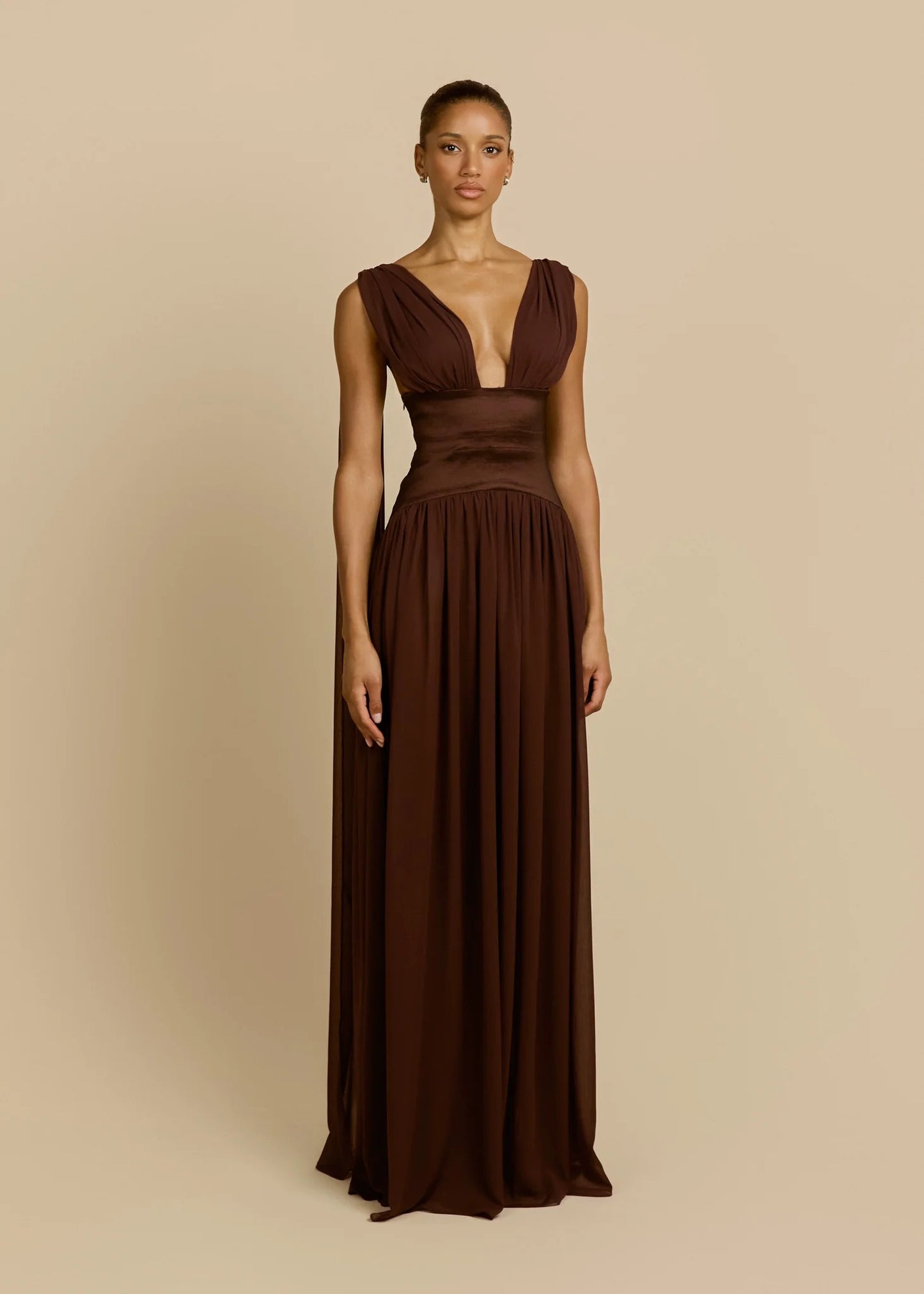ARCINA ORI RAMONA DRESS CACAO SIZE 6, 8, 10