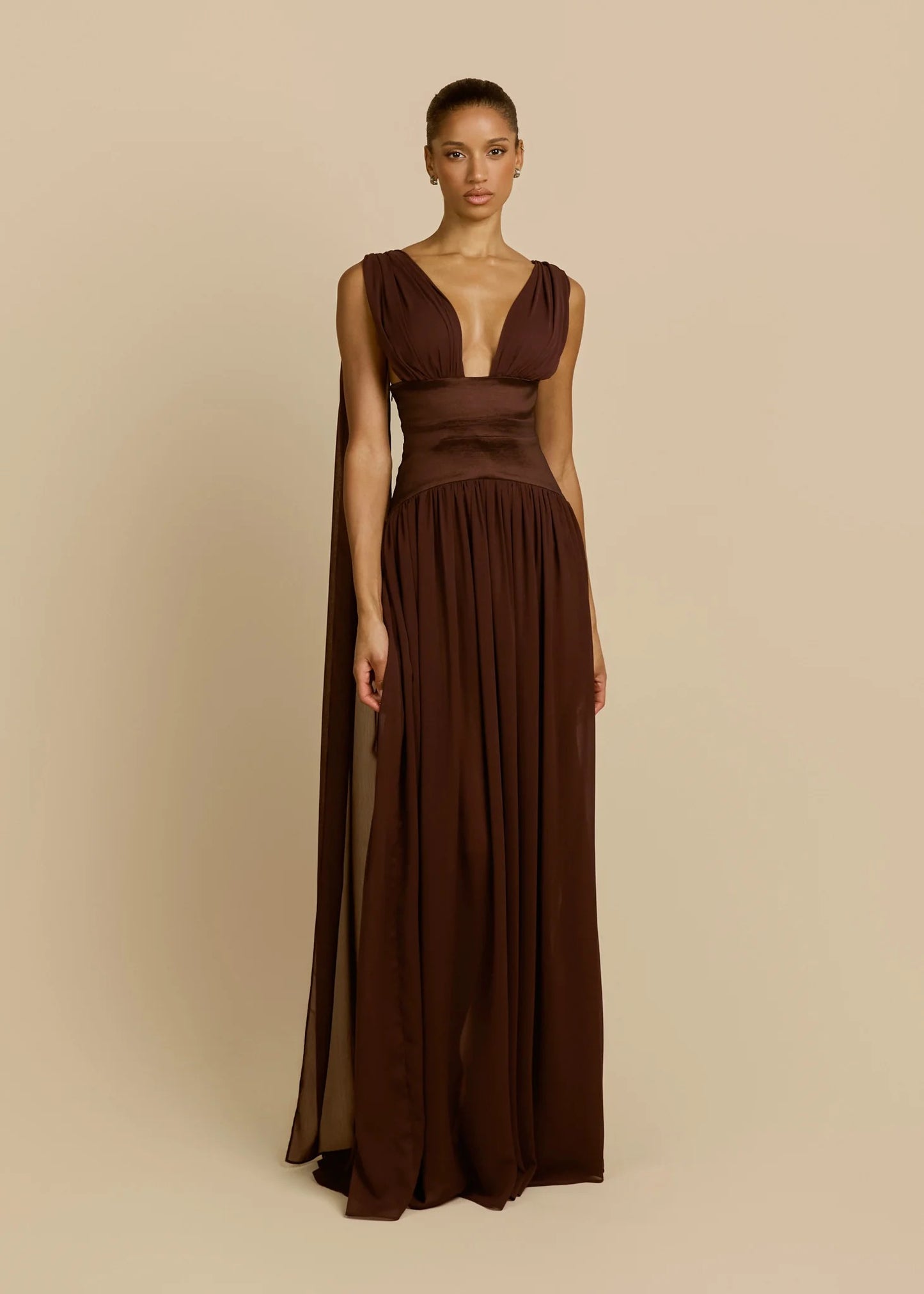 ARCINA ORI RAMONA DRESS CACAO SIZE 6, 8, 10