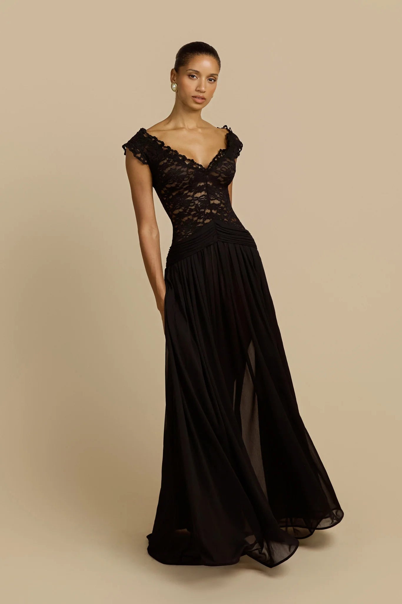 ARCINA ORI ARABELLA DRESS BLACK SIZE 8, 10