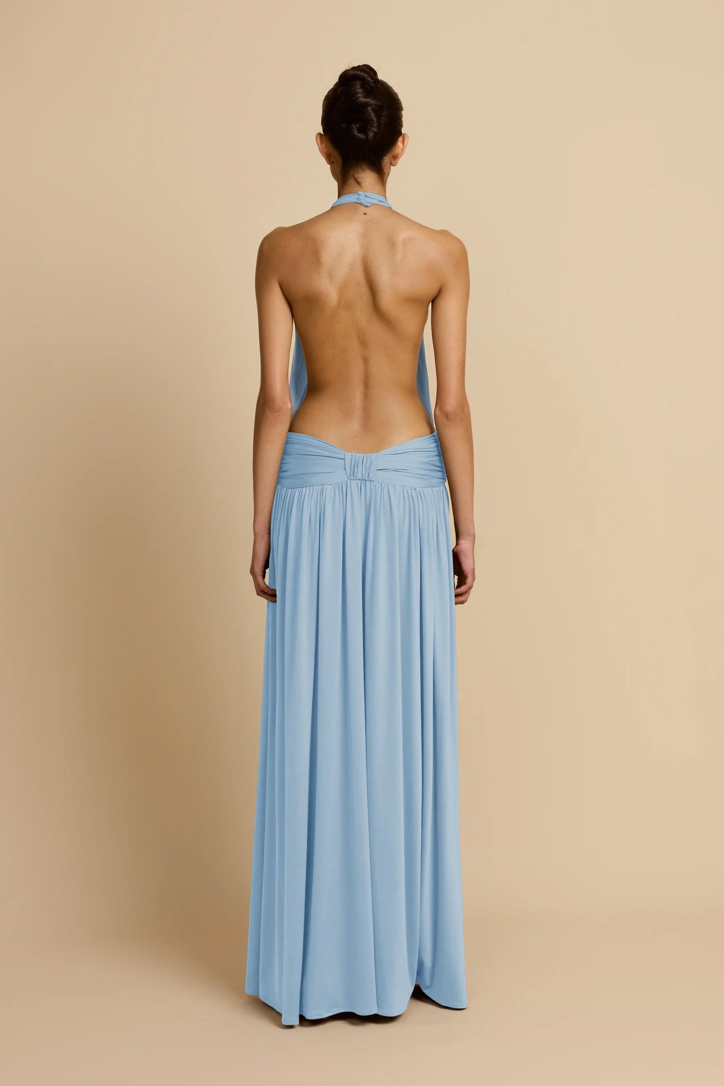 ARCINA ORI SANTINA DRESS SKY BLUE SIZE 8