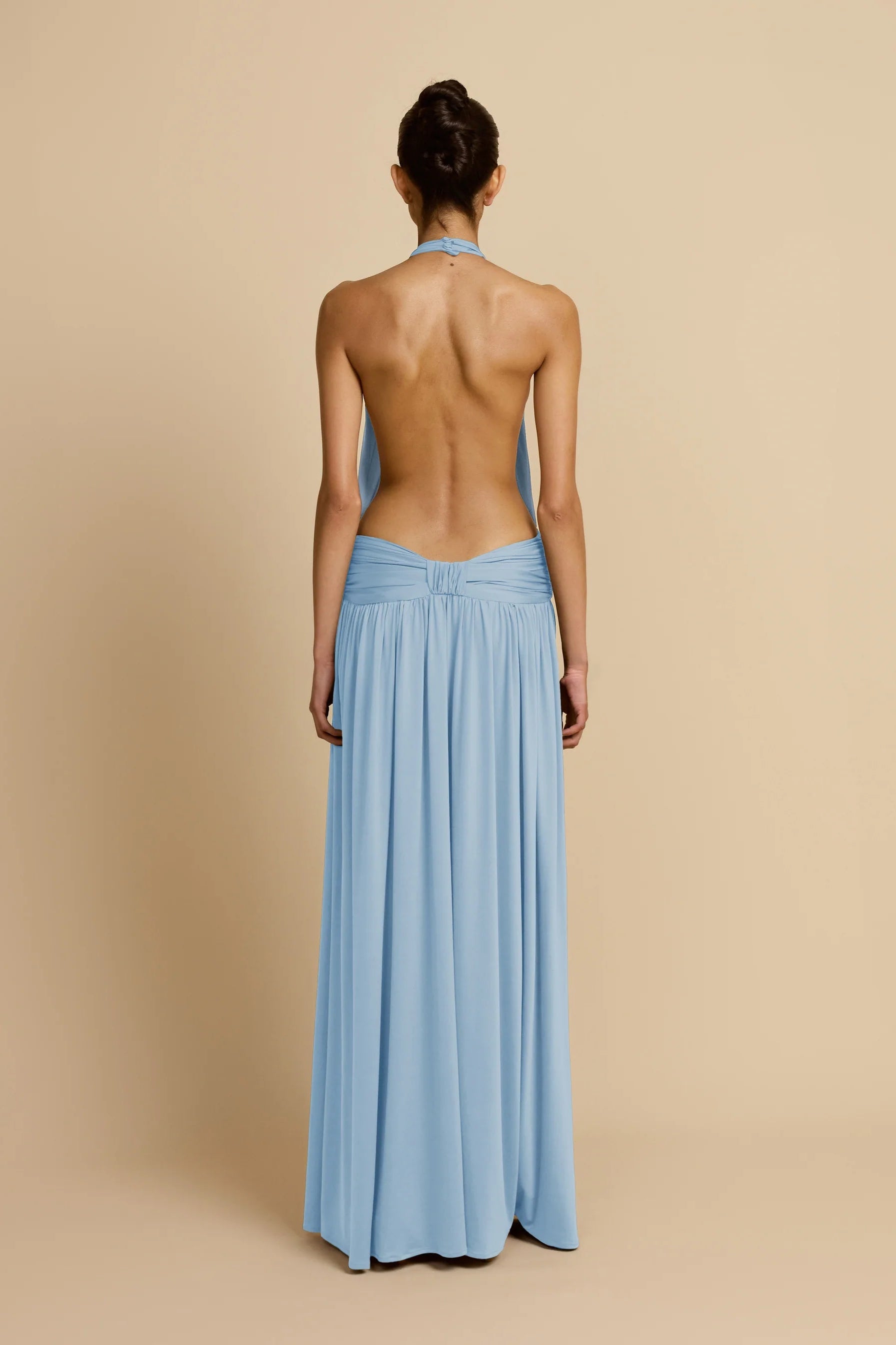 ARCINA ORI SANTINA DRESS SKY BLUE SIZE 8
