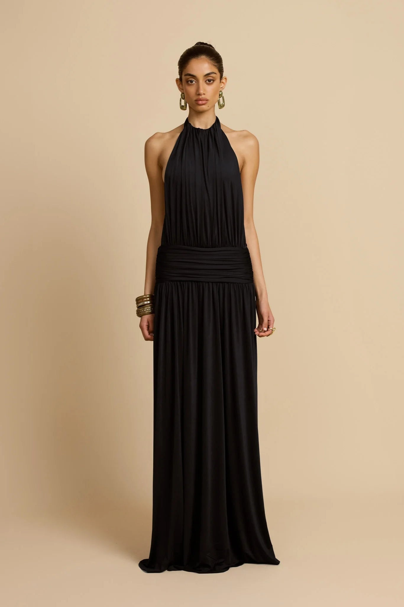 ARCINA ORI SANTINA DRESS BLACK SIZE 8, 10