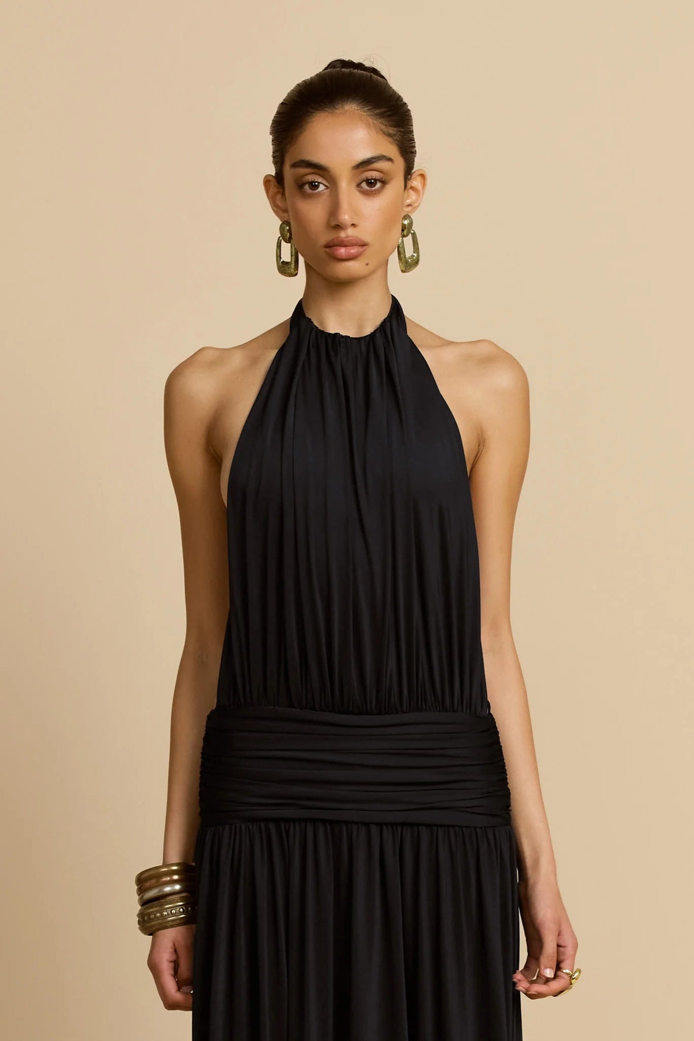 ARCINA ORI SANTINA DRESS BLACK SIZE 8, 10