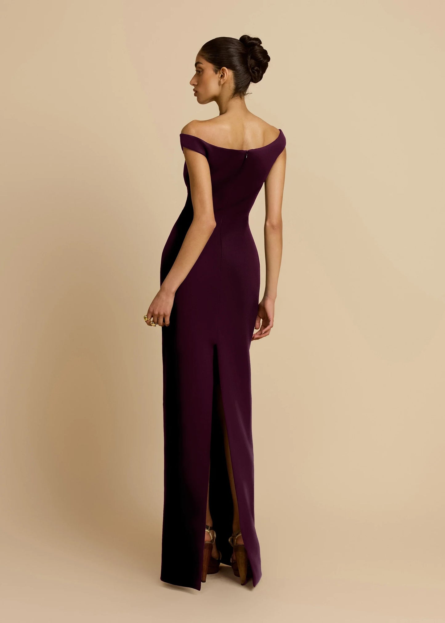 ARCINA ORI ELLERY DRESS PLUM SIZE 6, 8, 10