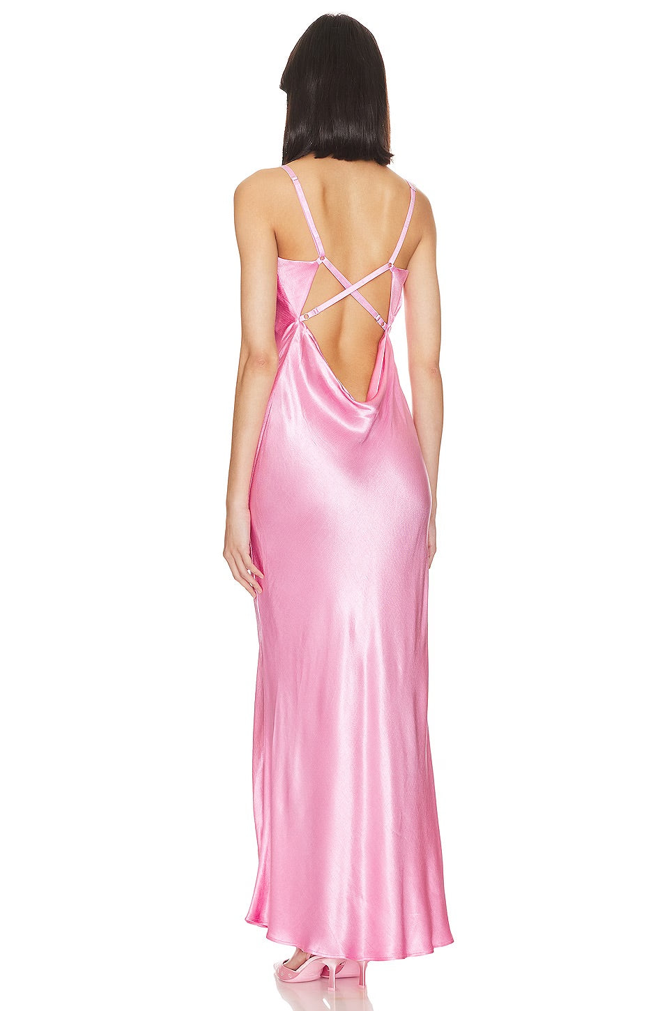 BEC & BRIDGE MALI DRESS IN PINK SIZE 8