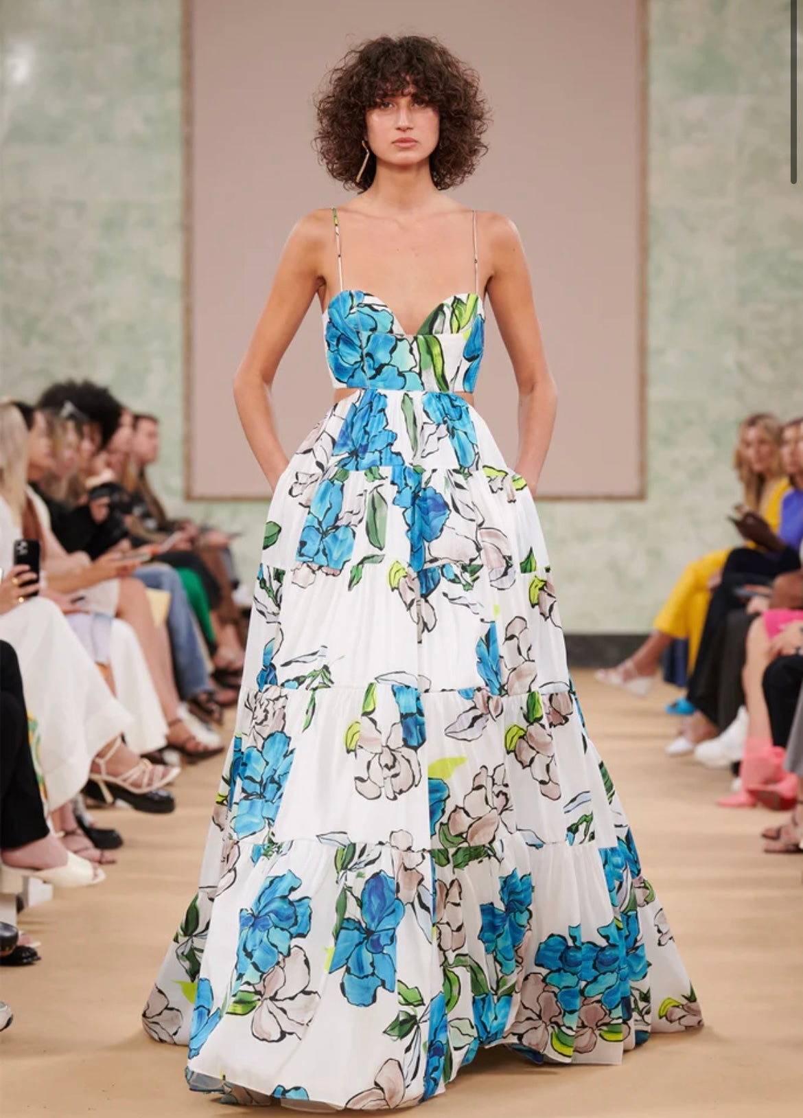 AJE BOTANICAL TIERED MAXI SIZE 8