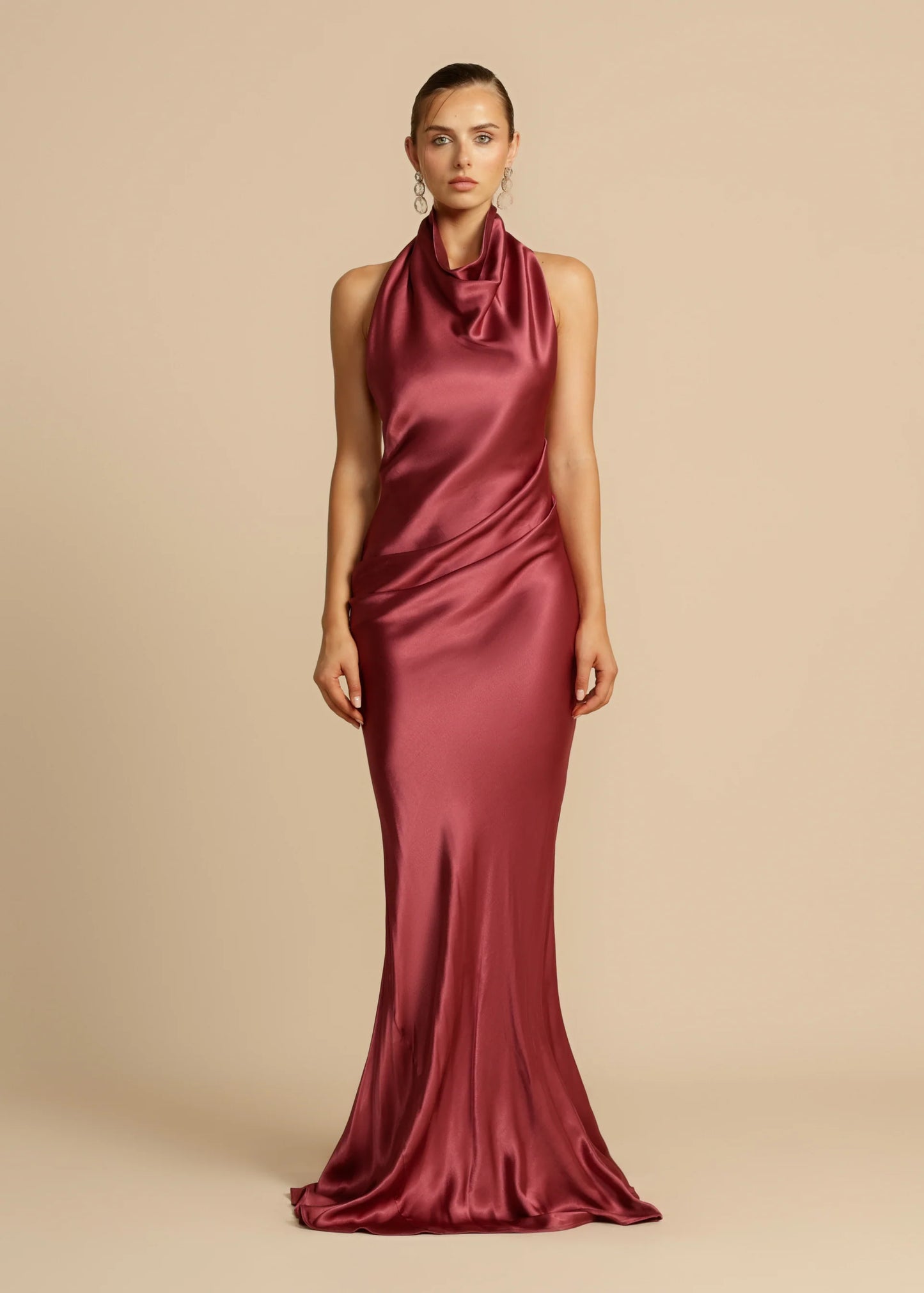 ARCINA ORI GAIA DRESS PLUM SIZE 8