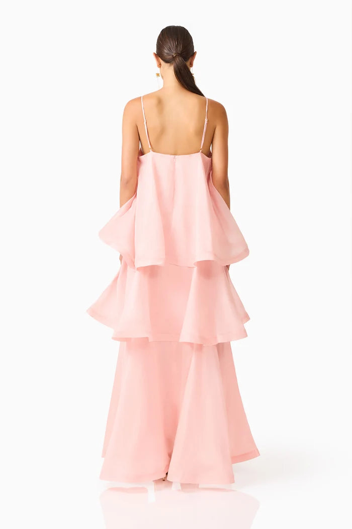 ELLIATT SWALLOWTAIL DAY TO NIGHT MAXI DRESS IN PINK SIZE 8, 10