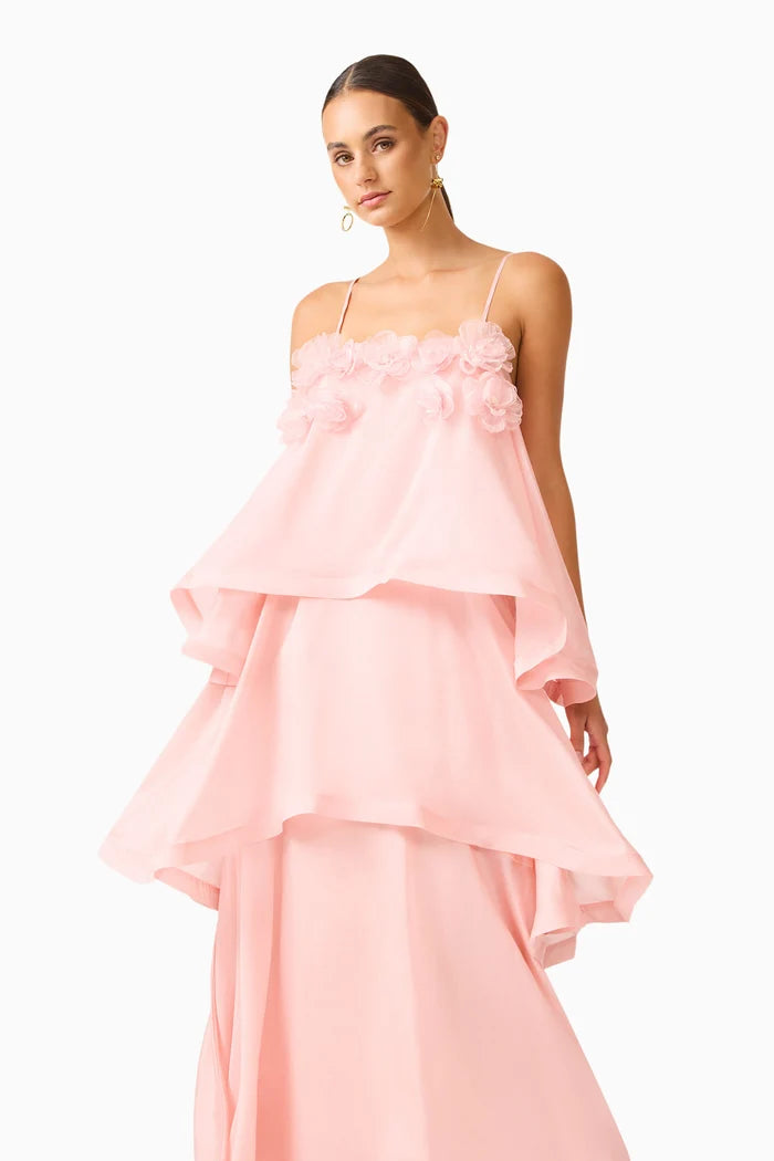 ELLIATT SWALLOWTAIL DAY TO NIGHT MAXI DRESS IN PINK SIZE 8, 10