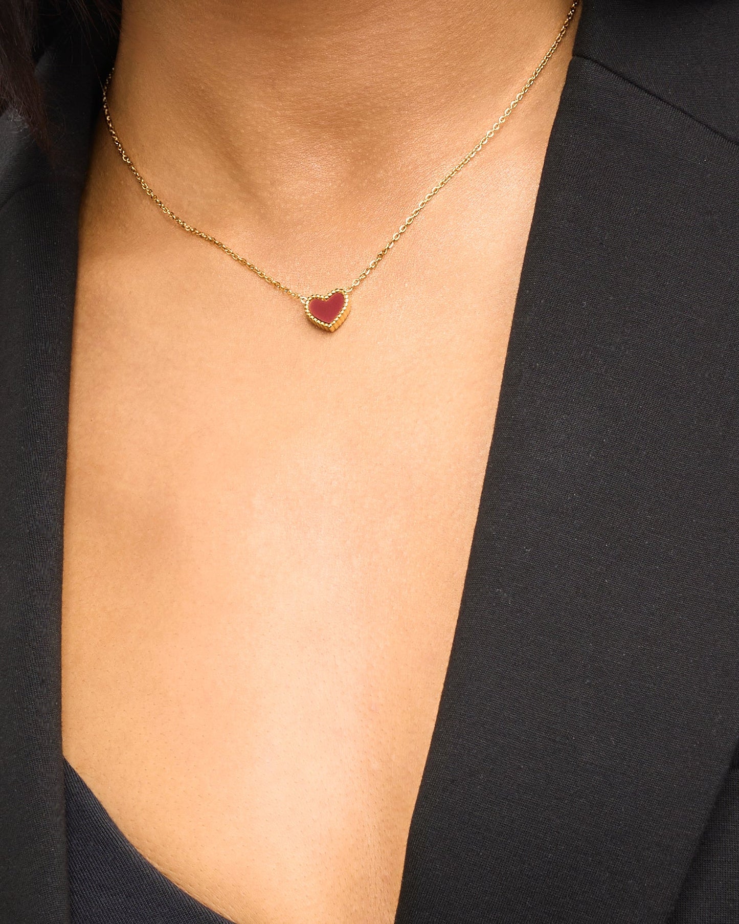 (BUY TO KEEP) SABINE HEART NECKLACE