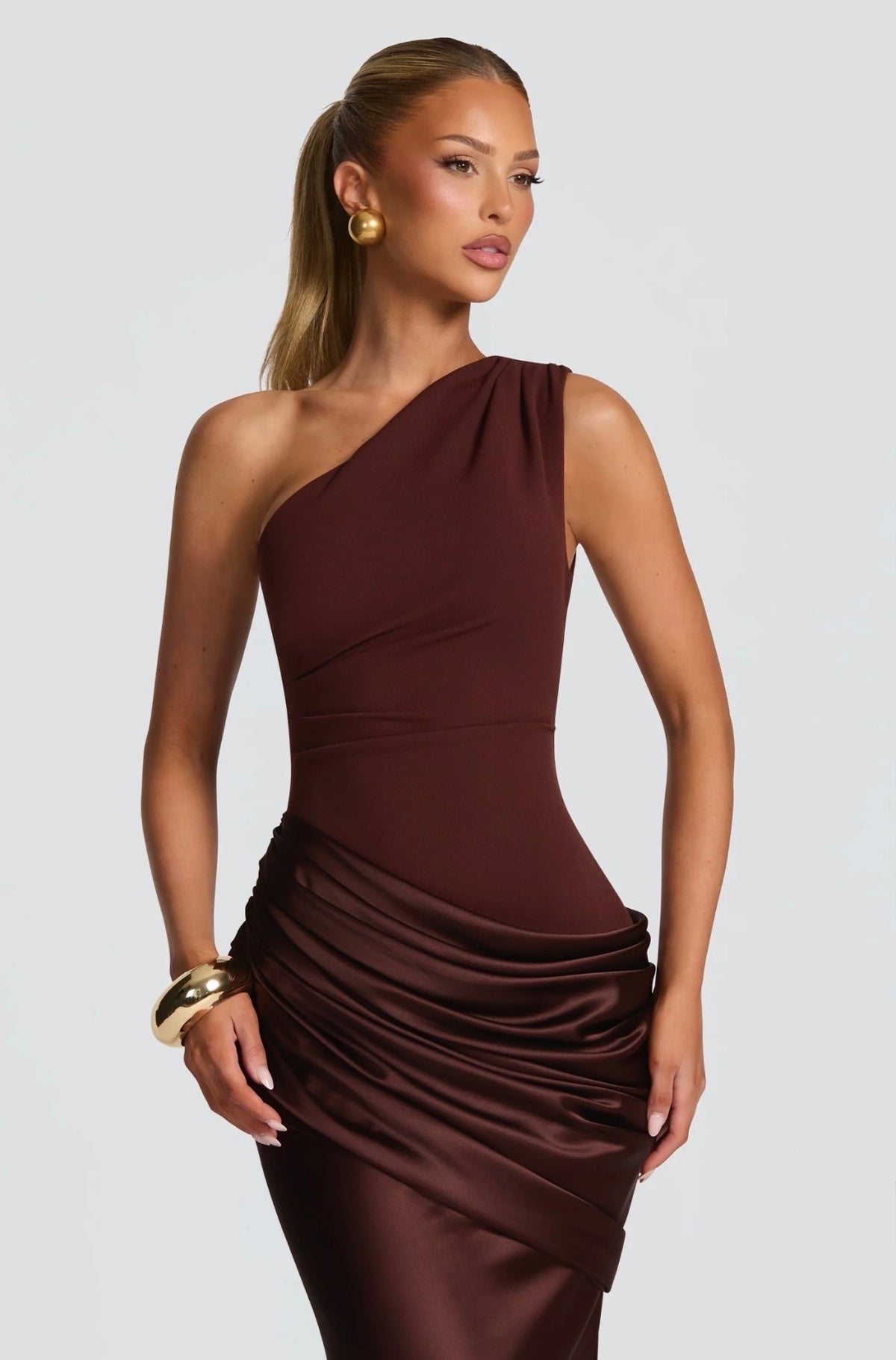 BABYBOO SADONA MAXI PLUM BROWN SIZE 8