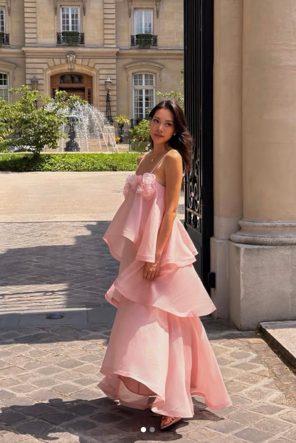 ELLIATT SWALLOWTAIL DAY TO NIGHT MAXI DRESS IN PINK SIZE 8, 10