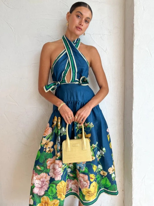 SIR THE LABEL REALISME WRAP HALTER MINI DRESS SIZE 6, 8, 10 Curated Collection SIR THE LABEL REALISME WRAP HALTER MINI DRESS SIZE 6, 8, 10 Curated Collection