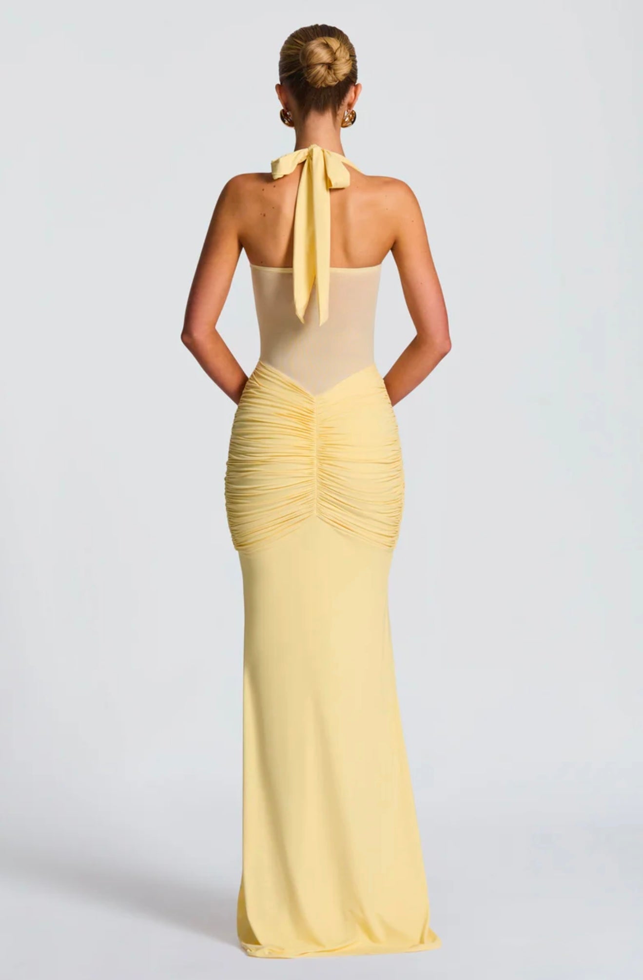 BABYBOO VIXEN MAXI DRESS LEMON SIZE 6, 8, 10