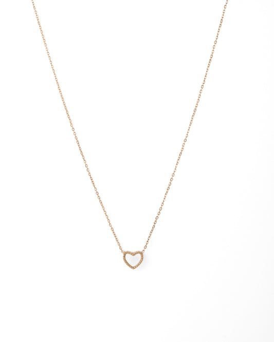 (BUY TO KEEP) SABINE HEART NECKLACE