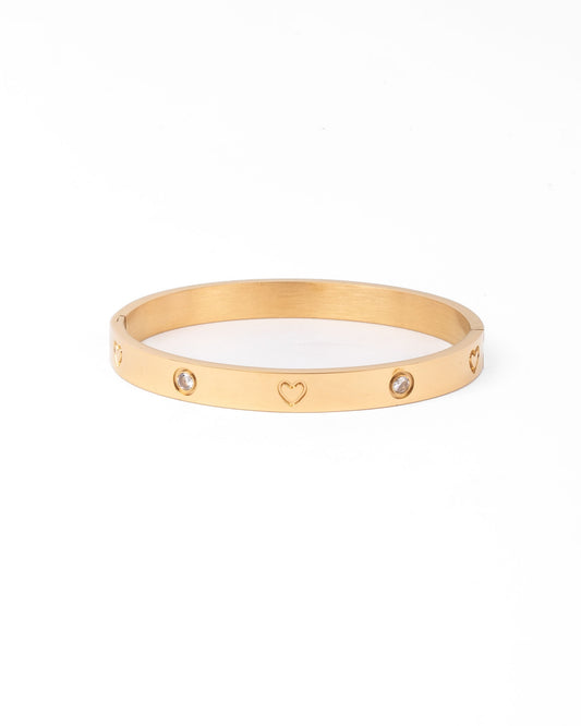 (BUY TO KEEP) AMARIS HEART BANGLE