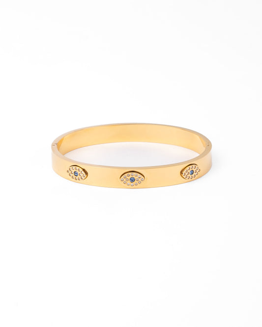 (BUY TO KEEP) ELISE EVIL EYE BANGLE