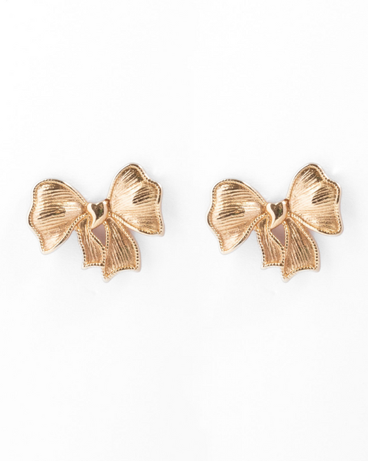 (BUY TO KEEP) AMOURA BOW EARRINGS